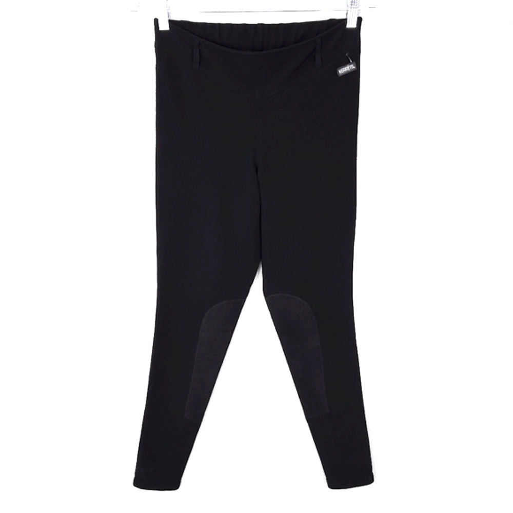 KERRITS Breeches MEDIUM Microcord Clarino Ultrasuede Knee Patch Leggings
